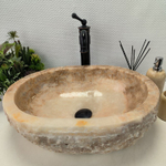 Раковина из оникса Erozy Yellow EO-72214 51*39*15 0095