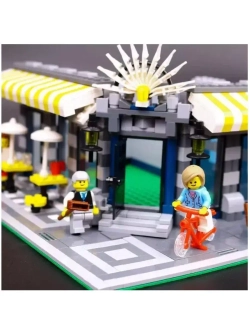 Конструктор Здание Кафе на углу 2133 детали