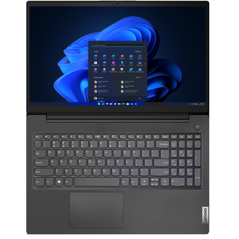 Ноутбук 15.6 TN FHD Lenovo V15 G4 AMN black AMD Ryzen 5 7520U8Gb256Gb SSDVGA intnoOS (82YU000GPS)