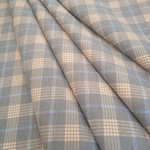 Ткань Костюмная 3419 бежевая-голубая