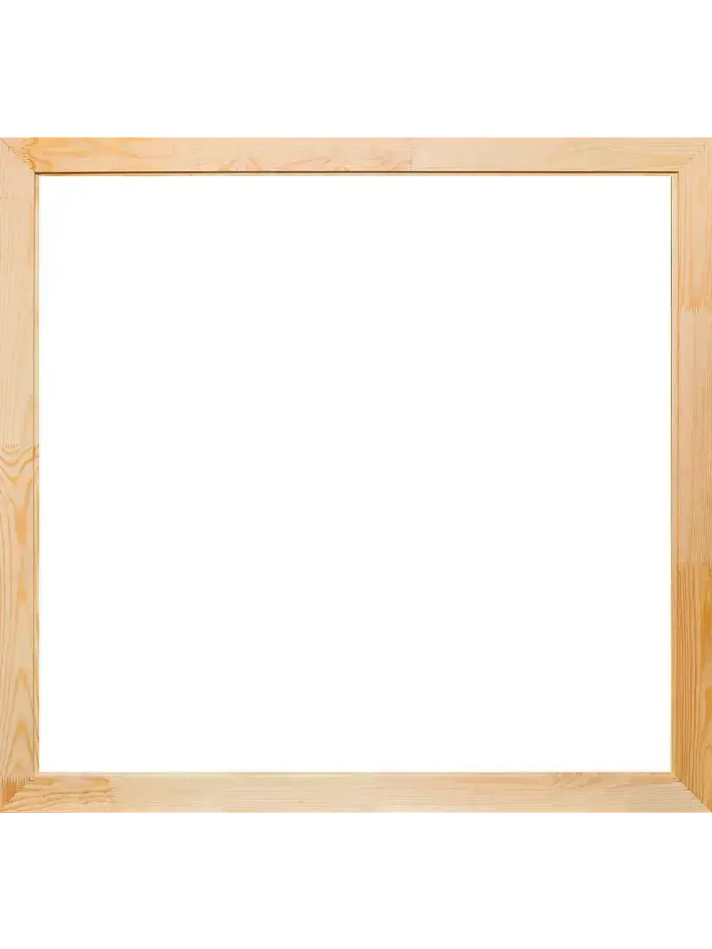 Деревянная рама 80x85 для картин на подрамнике сеч. 60x18