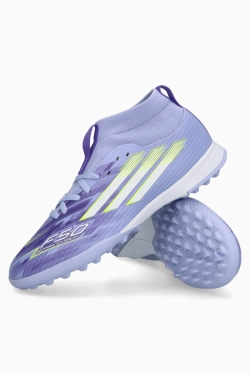 Сороконожки adidas F50 League Mid TF Junior - фиолетовый