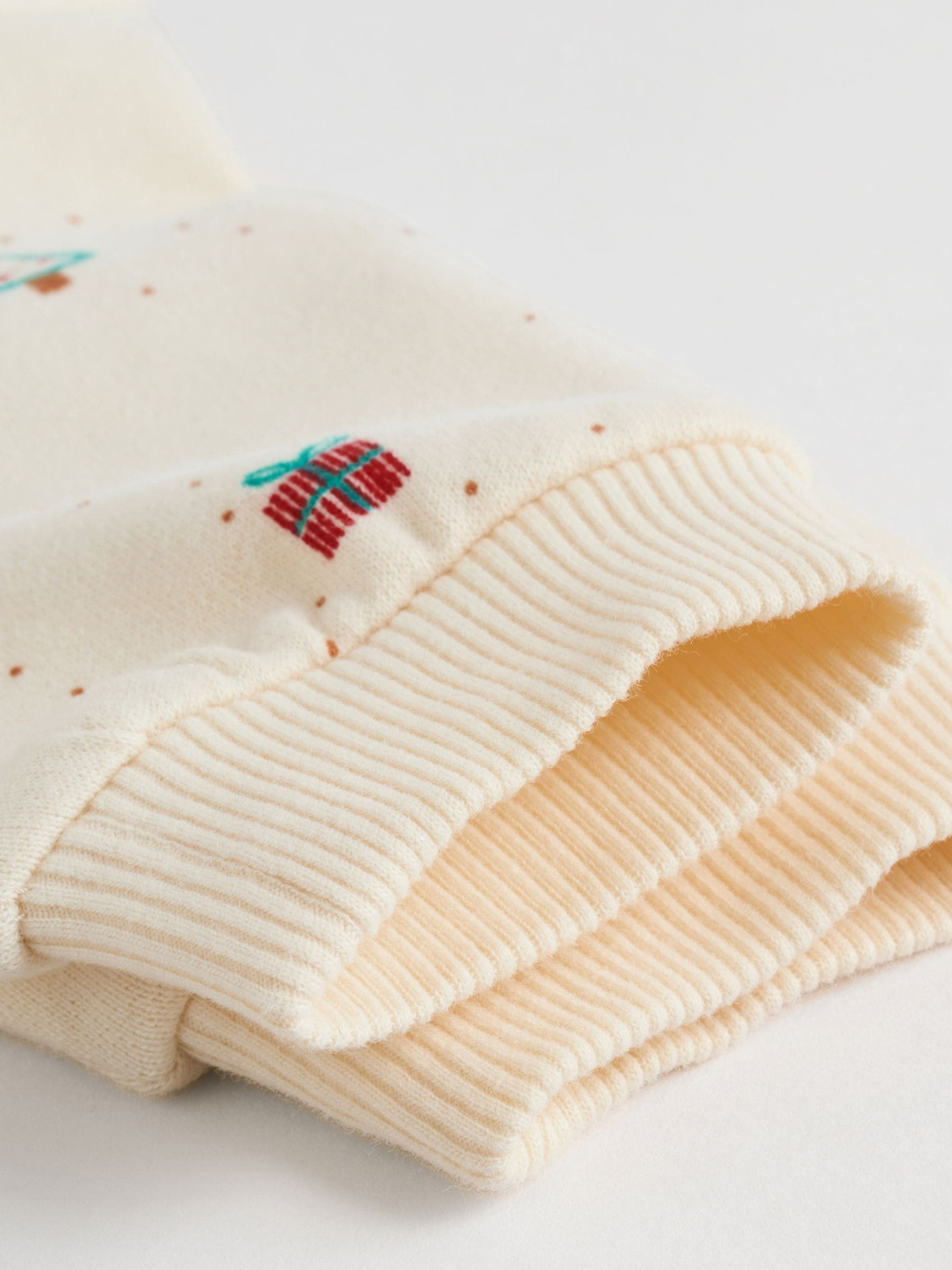 Толстовка и джоггеры в комплекте для малышей Next G01-036, Кремовый