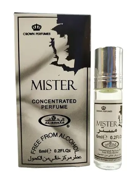Арабские Масляные Духи Роллер 6 мл REHAB MISTER