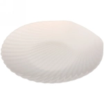 Тарелка «White magic» 26,5*2,5см стеклокерамика Ракушка