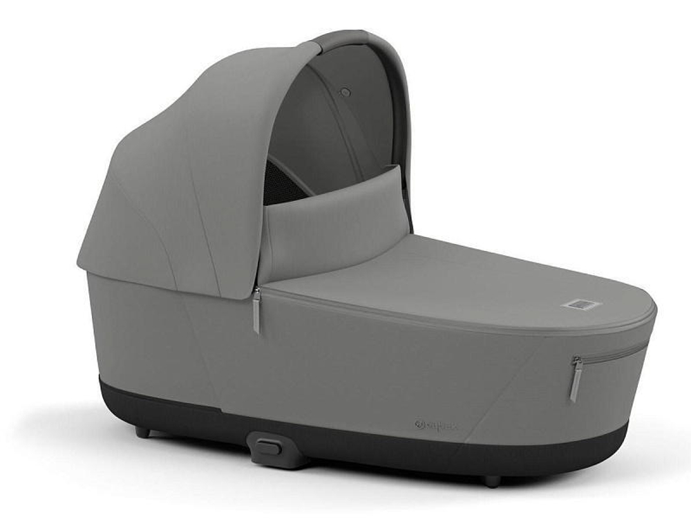 Коляска 3 в 1 Cybex Priam IV Chrome Brown complete и автокресло Cloud T i-Size Platinum White Plus Mirage Grey