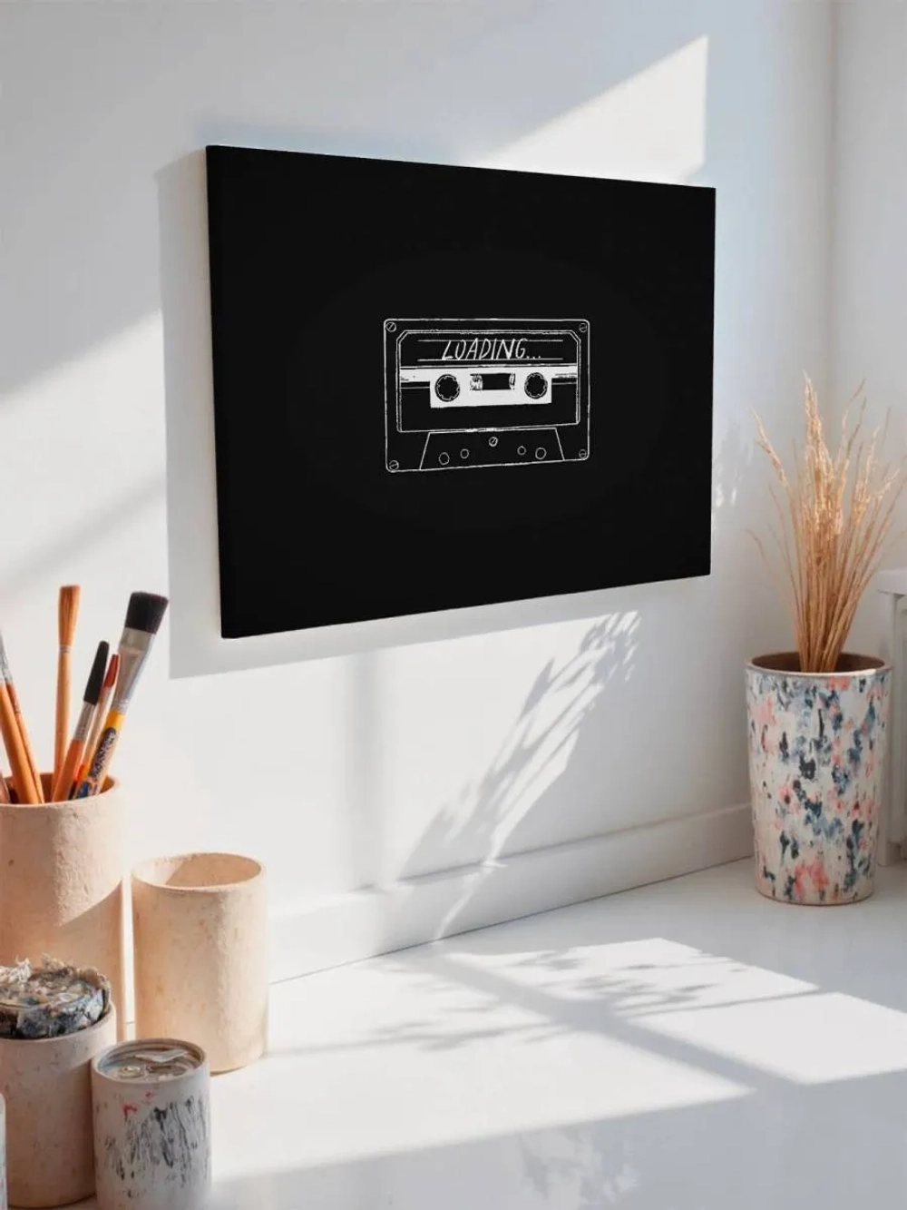 Картина на стену 40 X 50 Кассета загрузка