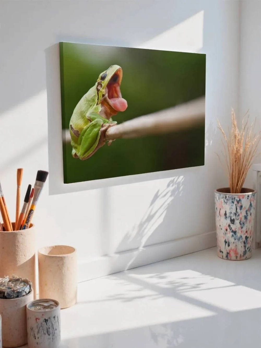 Картина на стену 40 X 50 Лягушка