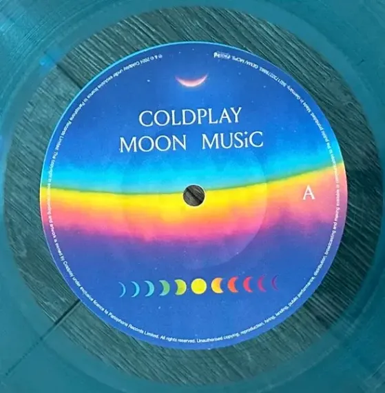 Coldplay – Moon Music (Coloured Blue) LP