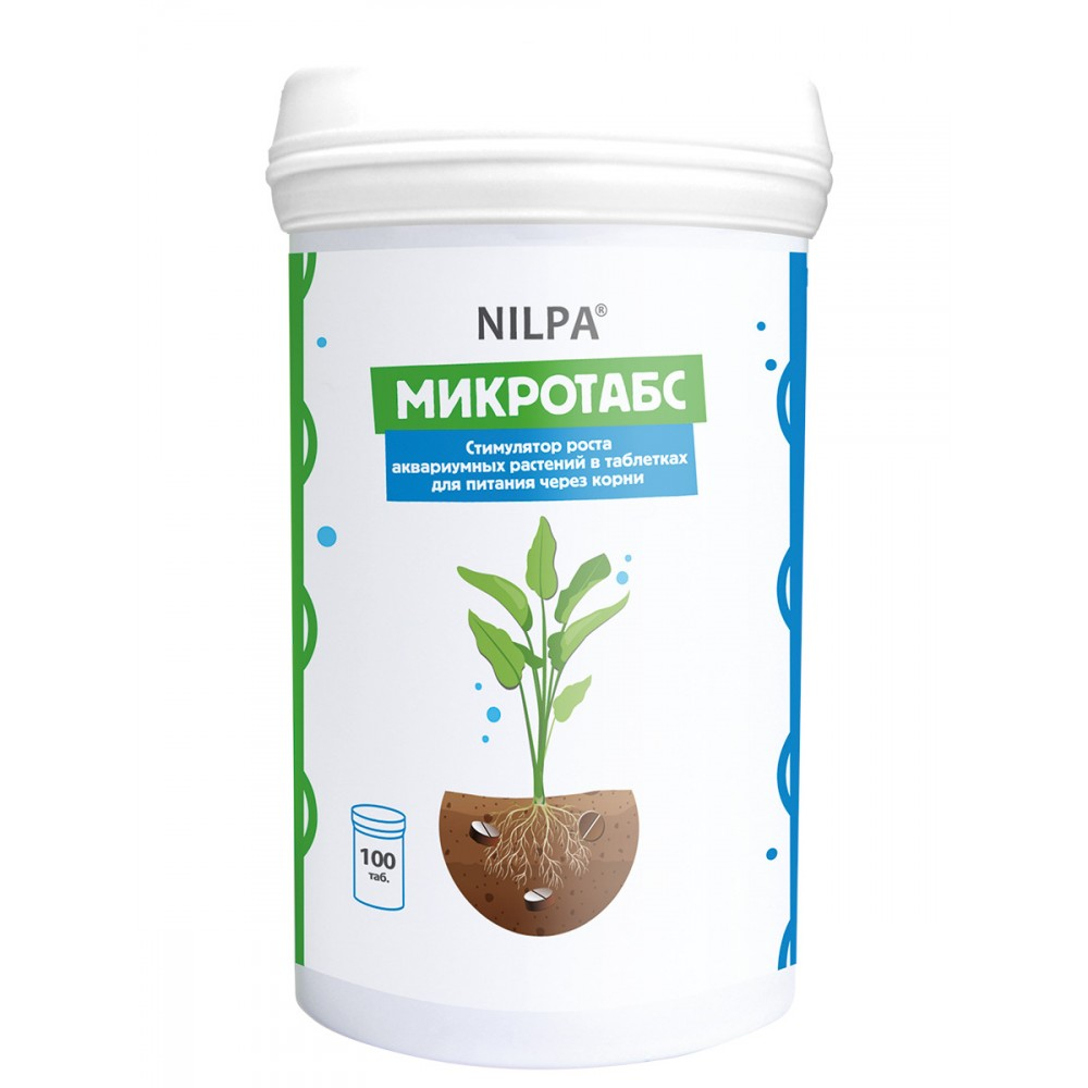 НИЛПА МИКРОТАБС Корневое удобрение для аквариумных растений  100 таб