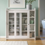 Шкаф - HAUGA IKEA/ ХАУГА ИКЕА, 105x116х36 см, белый