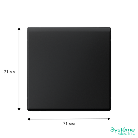 Вывод кабеля ArtGallery механизм карбон SE GAL001099