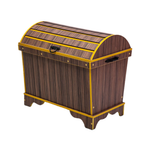 Стилизованный световой песочный стол Сундук