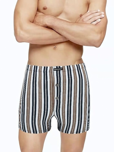 Трусы-боксеры в цветную полоску (Размер: M)