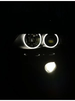Ангельские глазки BMW X 5 E 53 ( Белые) Рест
