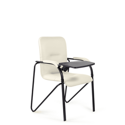 Стул Самба soft BL S-0427 (слоновая кость) со столиком