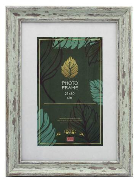 Фоторамка пластик 21х30 см Феничи зеленый