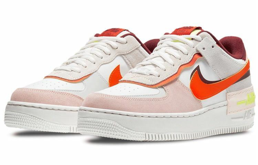 Кроссовки Nike Air Force 1 Low Shadow (Женская размерная сетка)