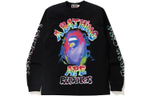 A Bathing Ape X Readymade Spray Wide L S Tee