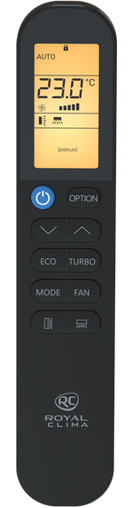 Инверторная сплит-система серии ATTICA NERO Inverter RCI-AN28HN (комплект)