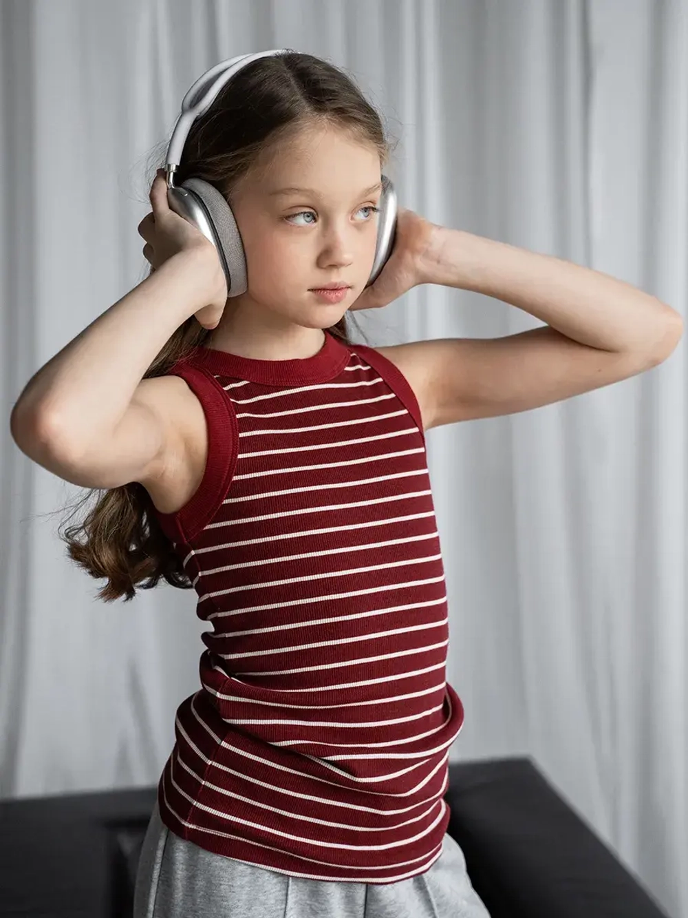 Майка для девочки на лето