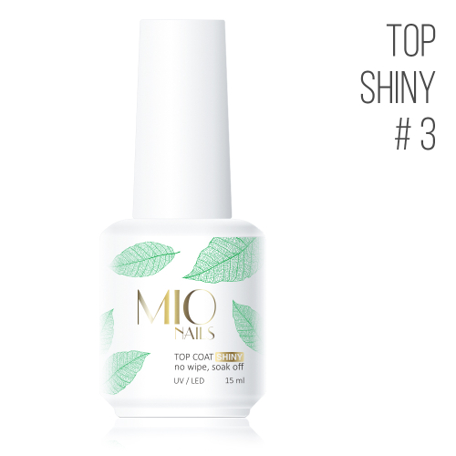 Mio Nails Top Shiny 3, 15 мл