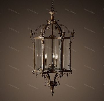 replica  19TH C. SALERNO STREETLIGHT Restoration Hardware