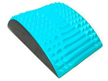 Подставка для спины массажная :AMB-KB01:  (Голубой)