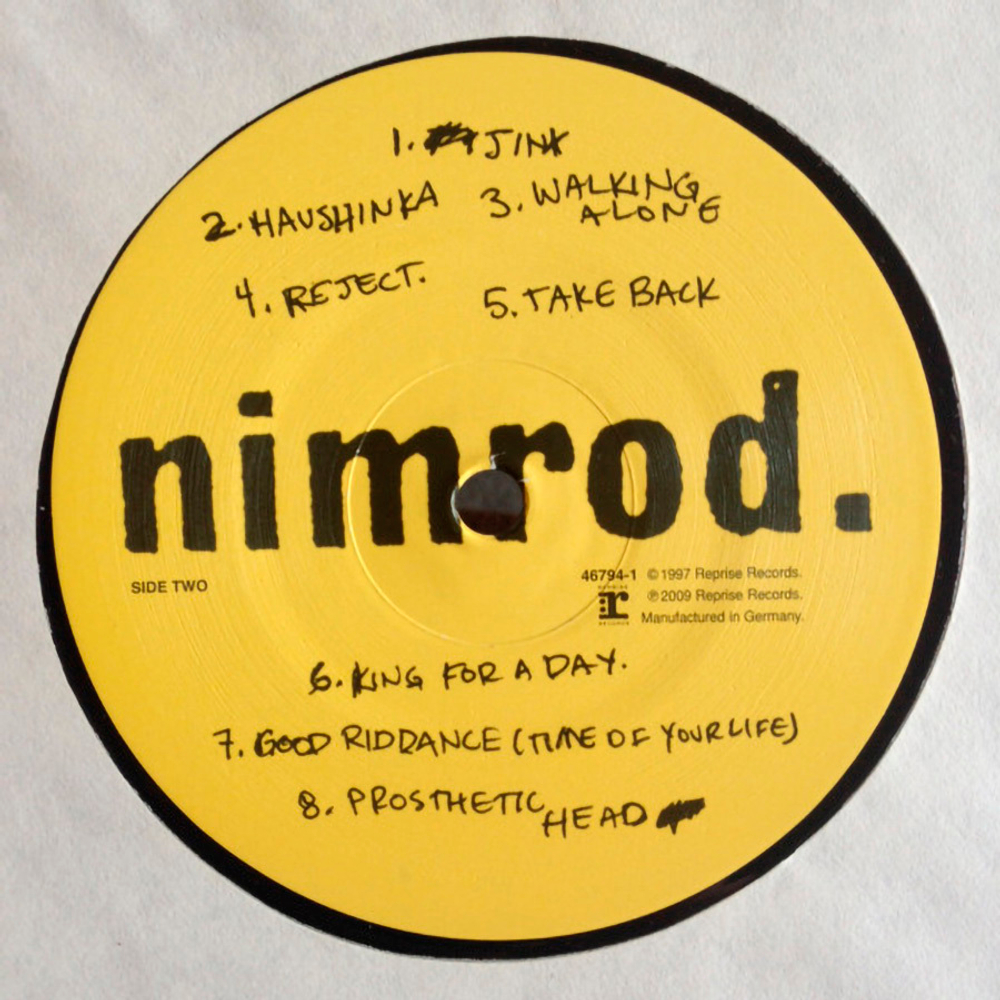 Green Day / Nimrod. (LP)