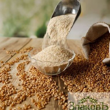 Цельнозерновая пшеничная жерновая из Шугуровского зерна ТОНКОГО помола (Эко) 1 кг