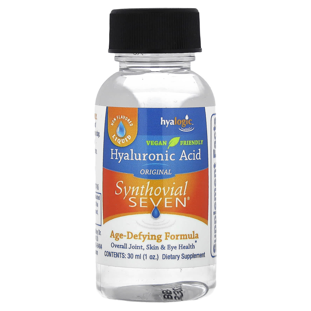 Hyalogic, Synthovial Seven®, гиалуроновая кислота для суставов, кожи и глаз, 30 мл (1 унция)