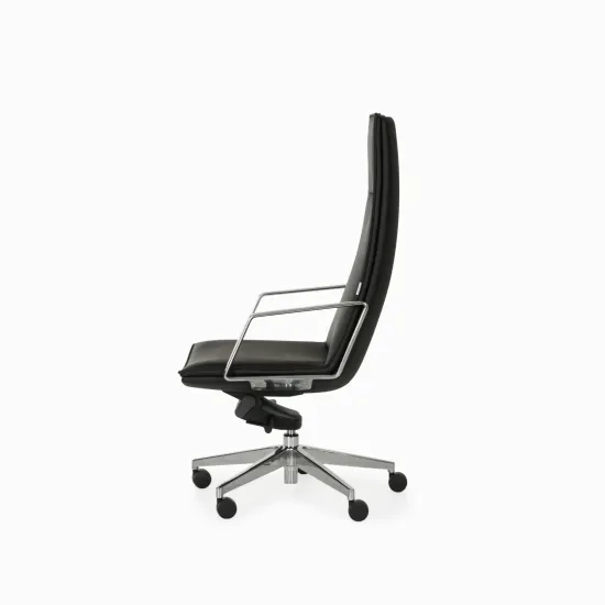 Офисное кресло Alek натуральная кожа 