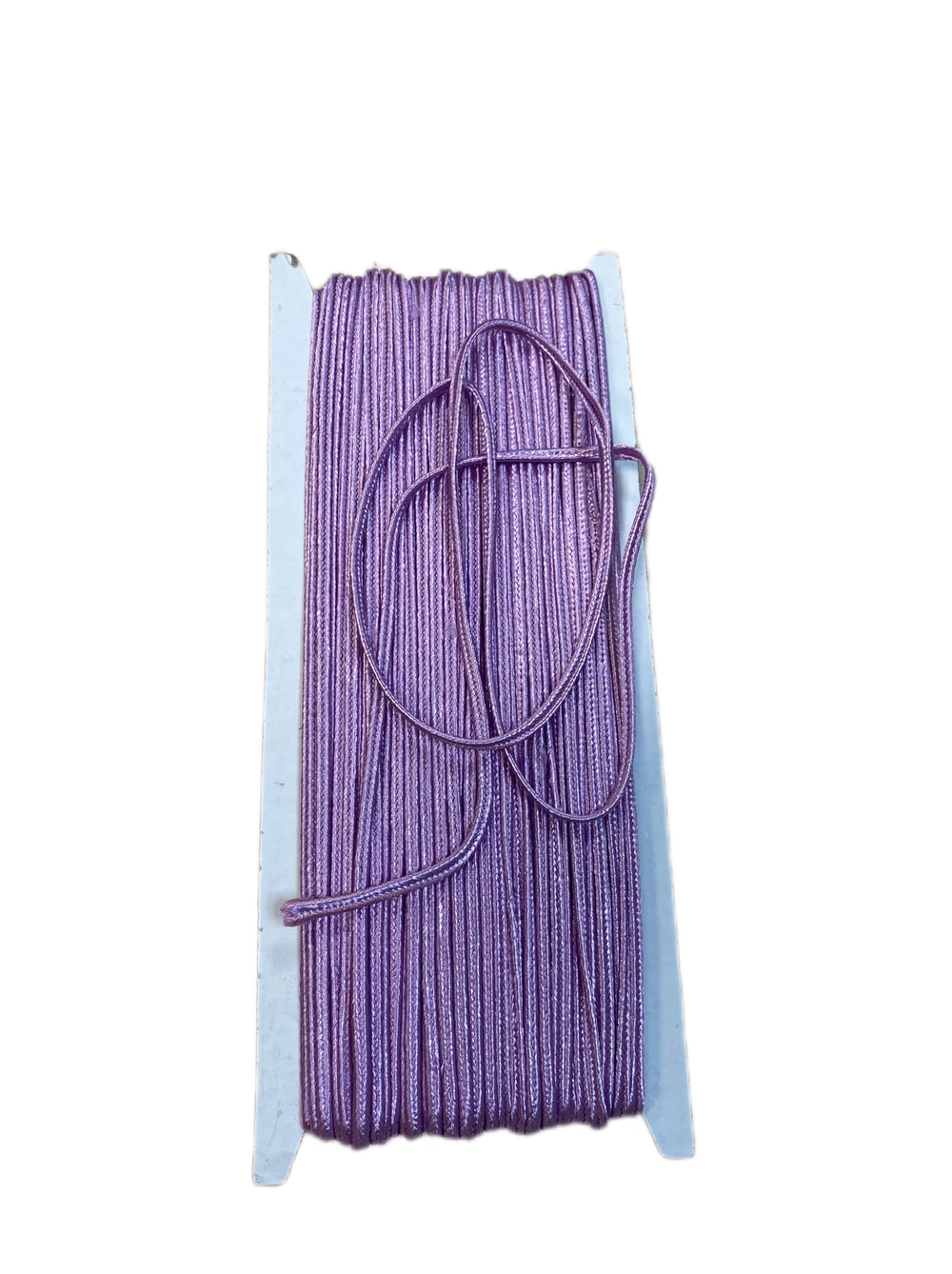 Сутаж атласный 1 уп - 32м цвет сиреневый