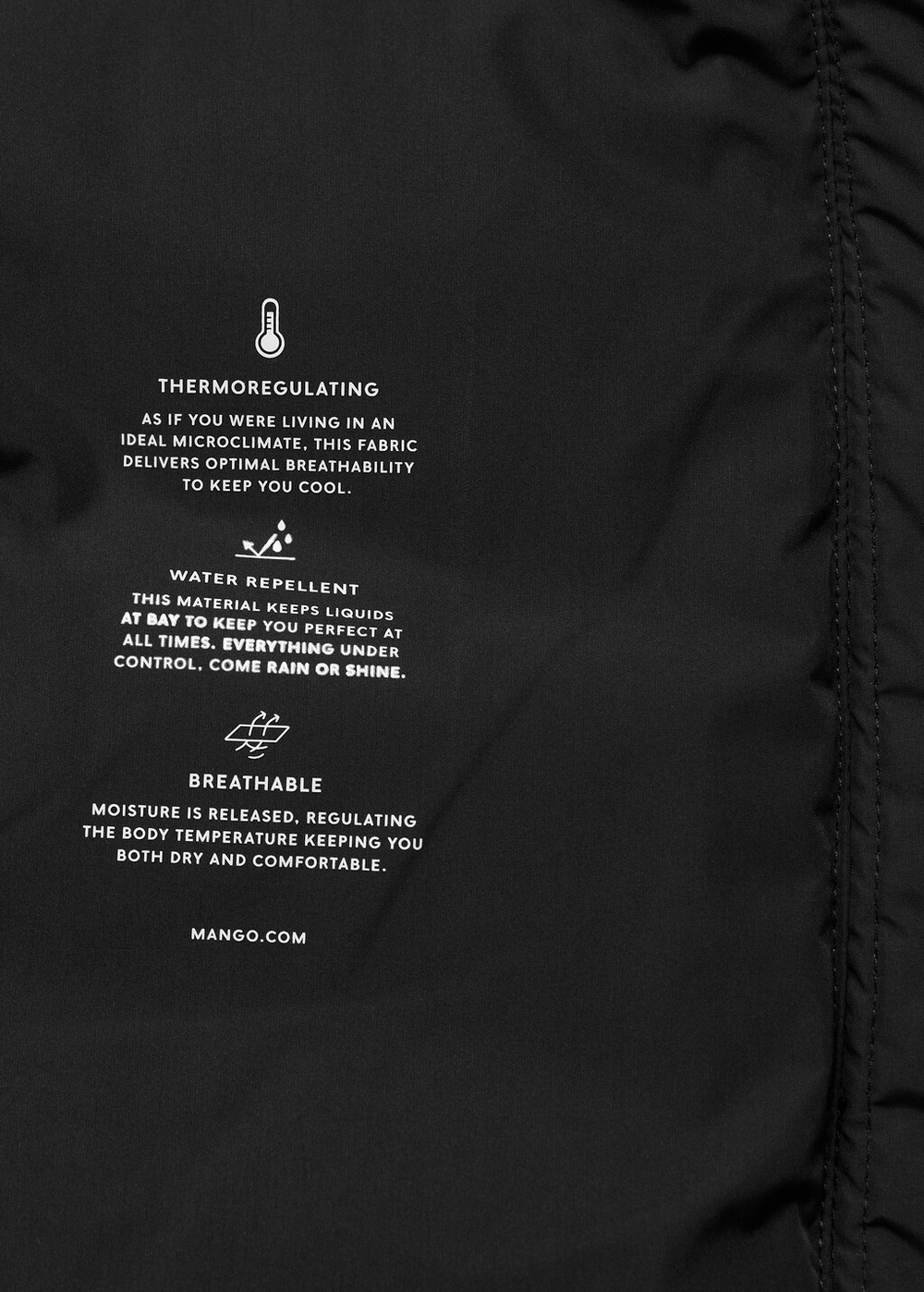 Утеплённый анорак с капюшоном