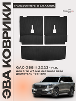 Коврики-трансформеры ЭВА в багажник для GAC GS8 II (23-н.в.)
