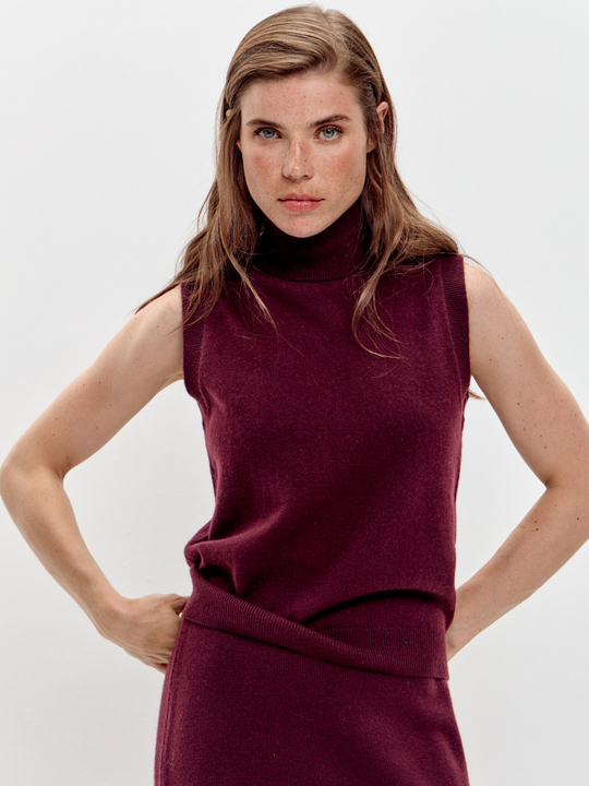 Кашемировый топ