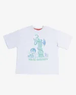 Футболка HELGI INGVARR Змей Белая