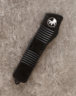 Автоматический складной нож Microtech Troodon S/E Tactical Black VG-10 139-1 (черный-черный)