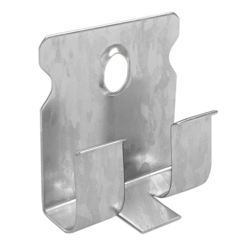 Клипса монтажная для плинтуса МДФ Лука 50 шт в упаковке