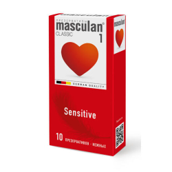 Презервативы Masculan Classic 1,  10 шт.  Нежные (Senitive Plus)