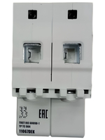 автоматический выключатель 2п 20А тип С 4,5кА серия ВА-101 DEKraft