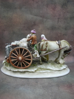 Статуэтка. Фарфор. Продавец вина. Capodimonte. Италия