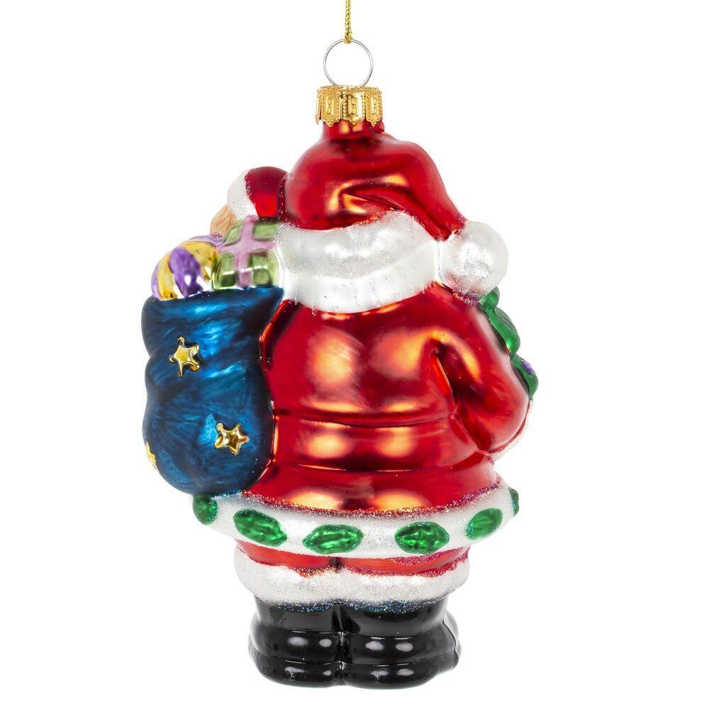 GAEM Украшение новогоднее "Дед Мороз", L8 W6,5 H14 см