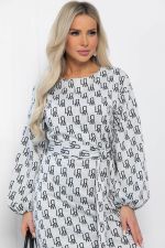 Платье Домино (светло-серое) П12763-18М LT Collection