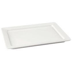 Гастроемкость 1/2 h20 мм фарфор 325*265*20 мм 1,2 л белая P.L. Proff Cuisine