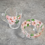 Набор "Ланч" 2 предмета (кружка 250мл, салатник 250мл) "Сакура"