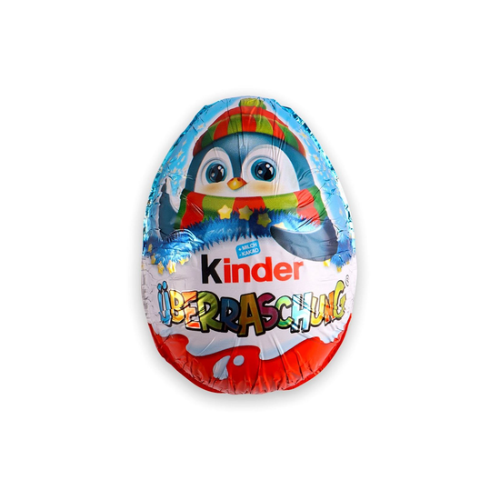 Шоколадное яйцо Kinder Christmas Новогоднее, 20гр (Германия)