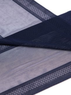 03-217 ОПТ Кружево-сетка 18,5 см, темно-синий 061