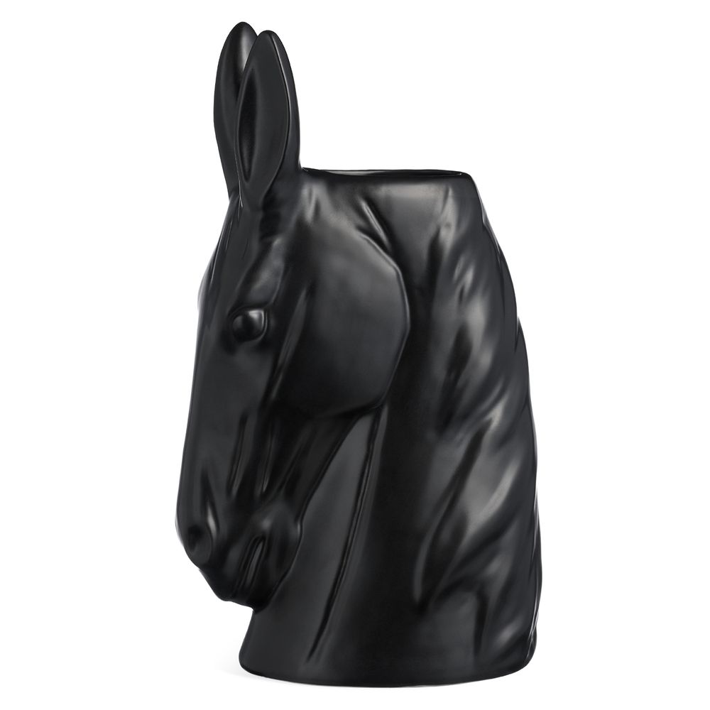 ВАЗА ДЕКОРАТИВНАЯ "ЛОШАДЬ" 14*9*25 СМ
