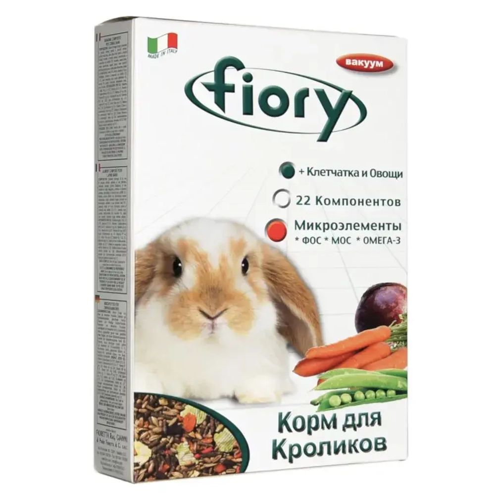 Fiory корм для кроликов karaote - 850 г